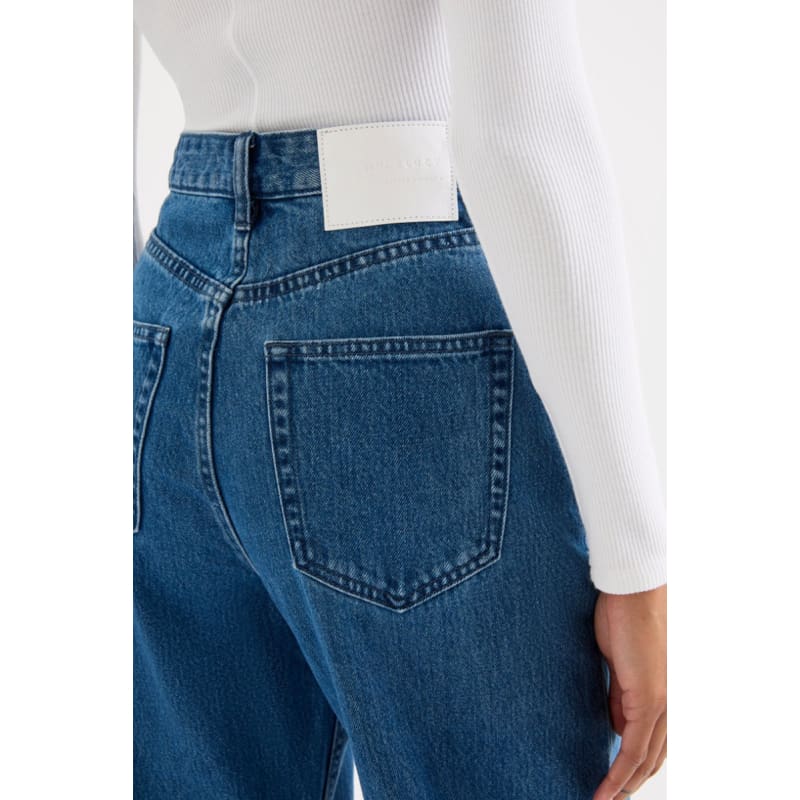 Organic Relaxed Leg Jean | Fresh Blue - Bottoms