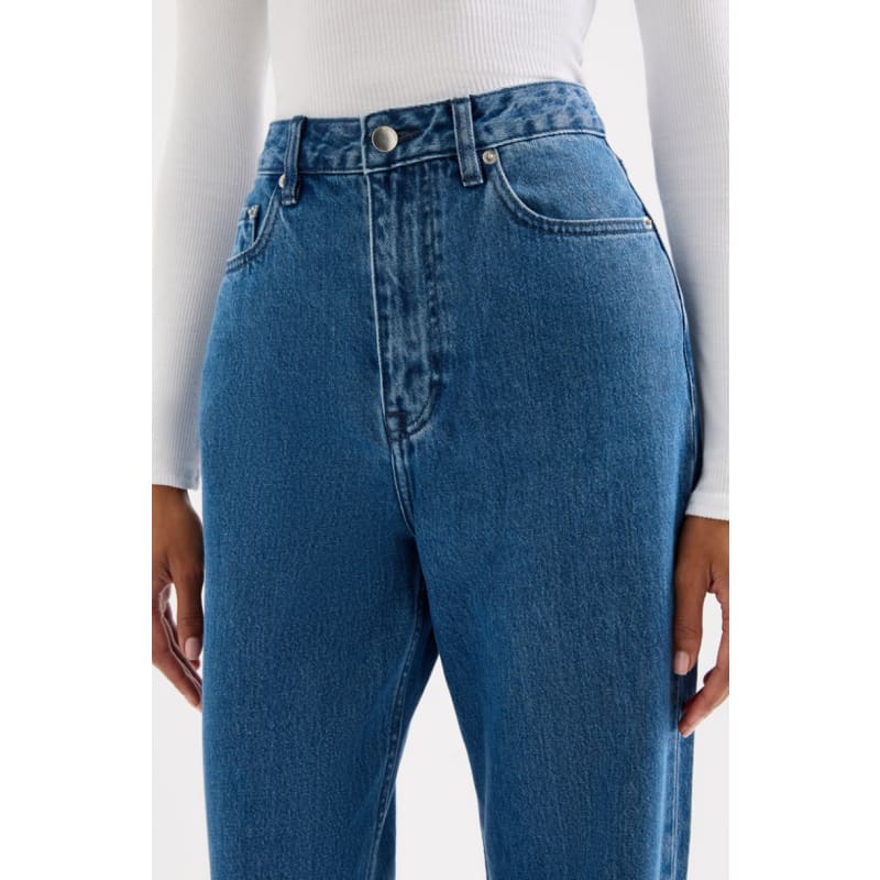 Organic Relaxed Leg Jean | Fresh Blue - Bottoms