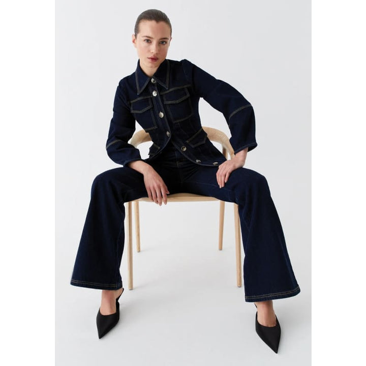 Oscar Denim Jean | Dark Blue - Bottoms