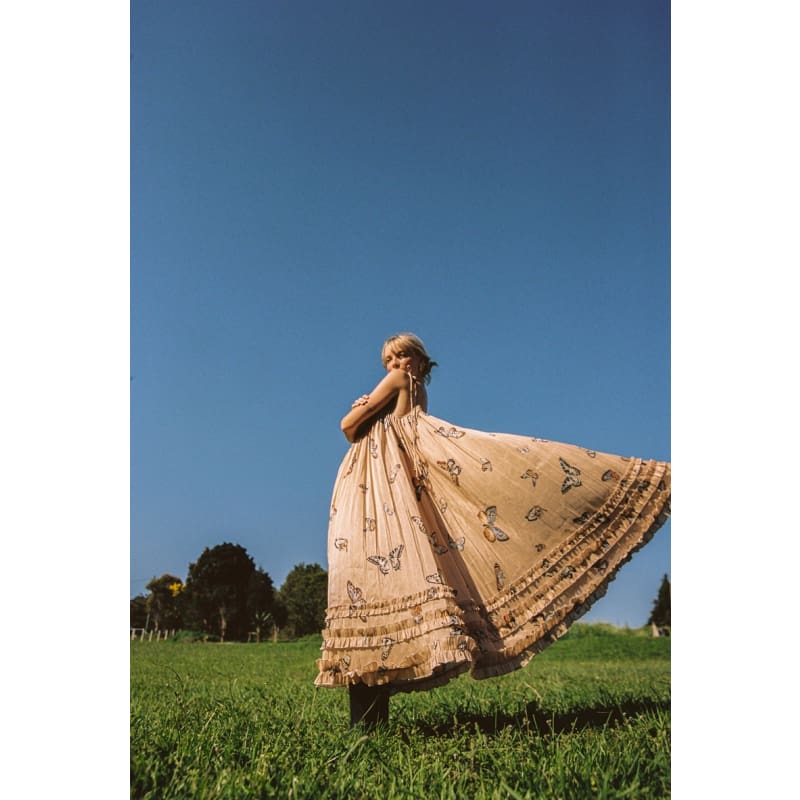 Papillon Sundress | Hazelnut - Dress