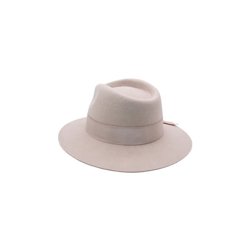 Penelope Wool Felt Fedora | Beige - Accessories