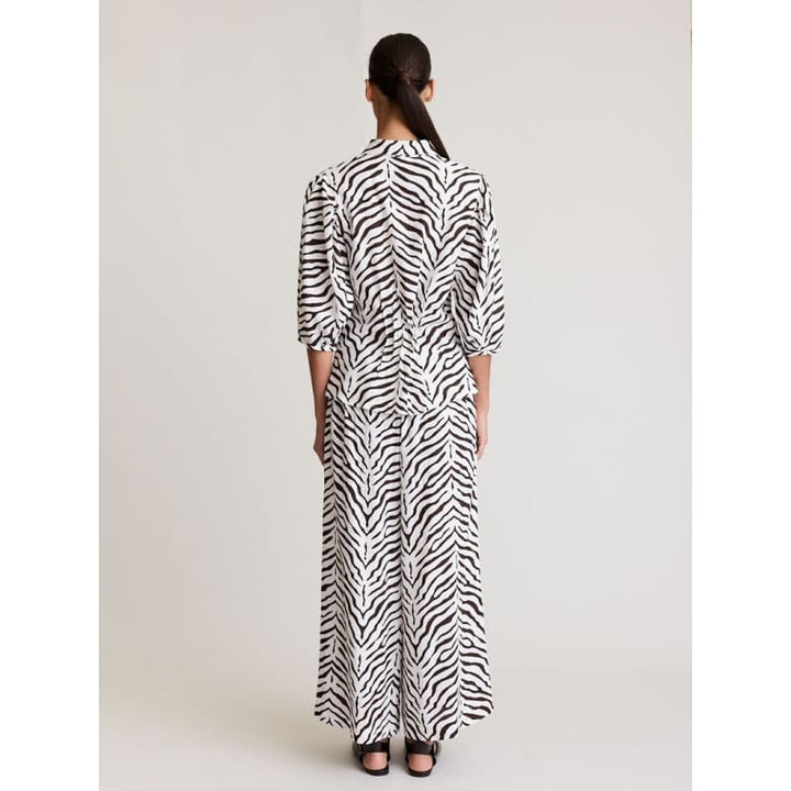 Pintuck Blouse | Zebra - Tops