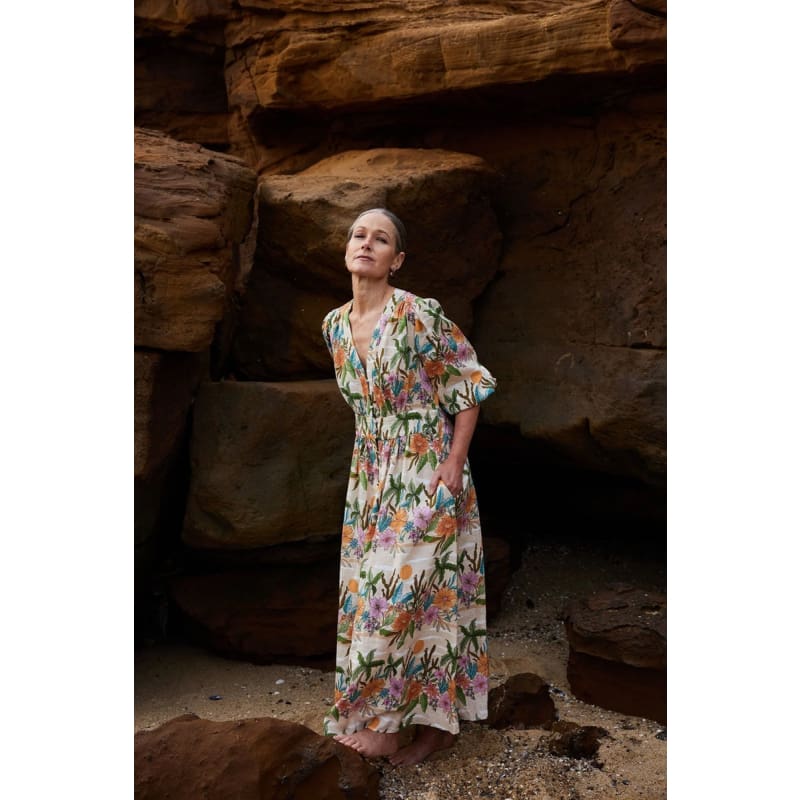 Point Leo Dress | Desert Flower - Dress