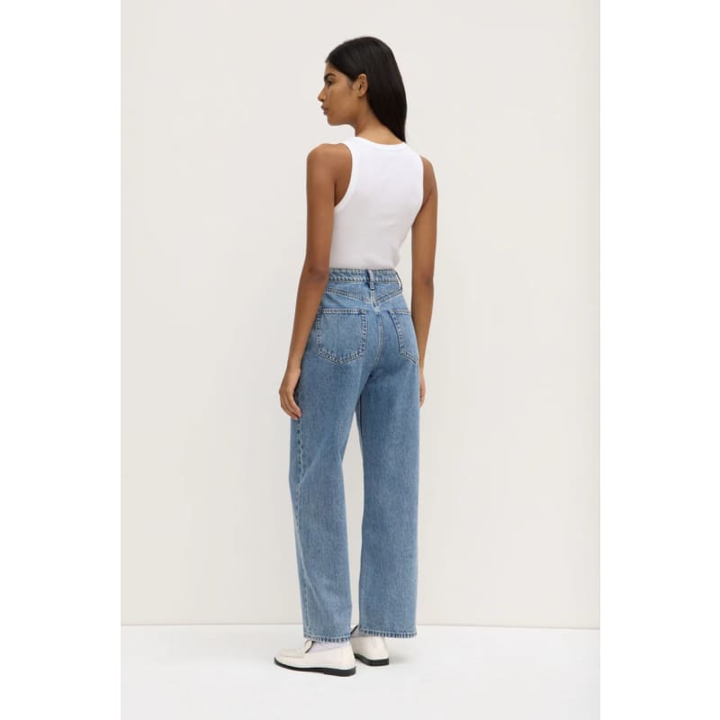 Robyn Scoop Neck Rib Tank | White - Tops