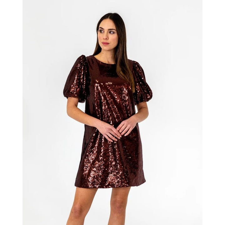 Rochelle Dress | Shiraz Sequins - Dress