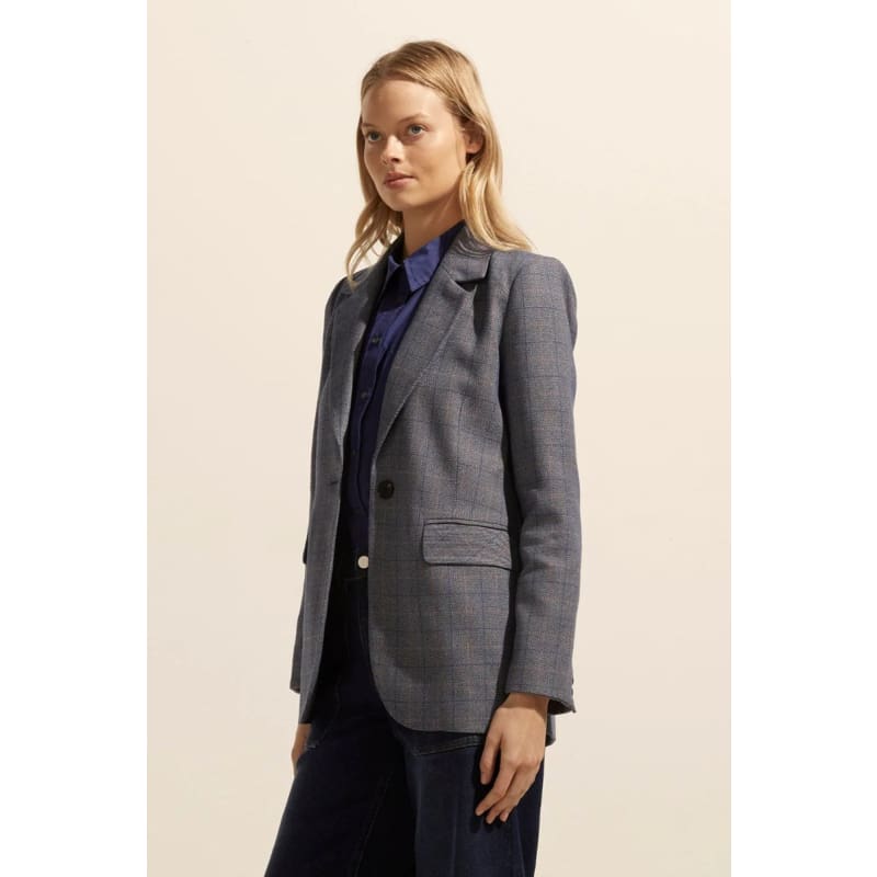 Scout Jacket | Sapphire Check - Jackets