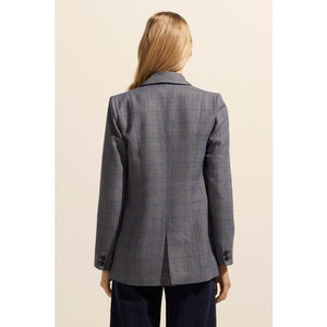 Scout Jacket | Sapphire Check - Jackets