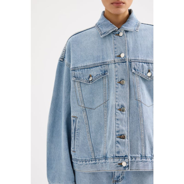 Sia Denim Jacket | 90’s Blue Wash - Jackets