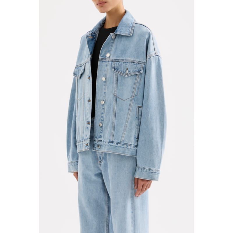 Sia Denim Jacket | 90’s Blue Wash - Jackets