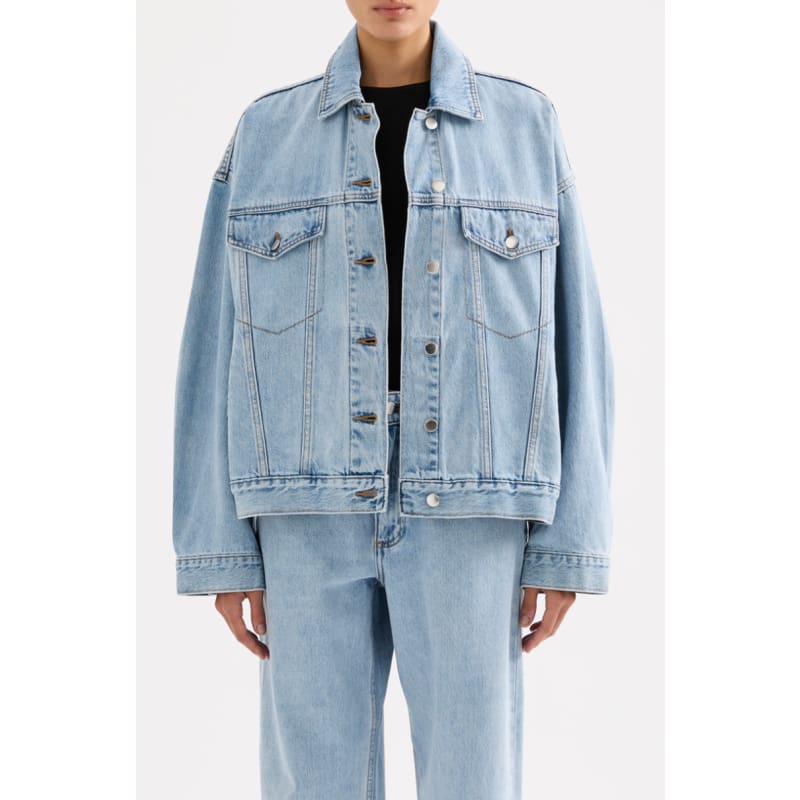 Sia Denim Jacket | 90’s Blue Wash - Jackets