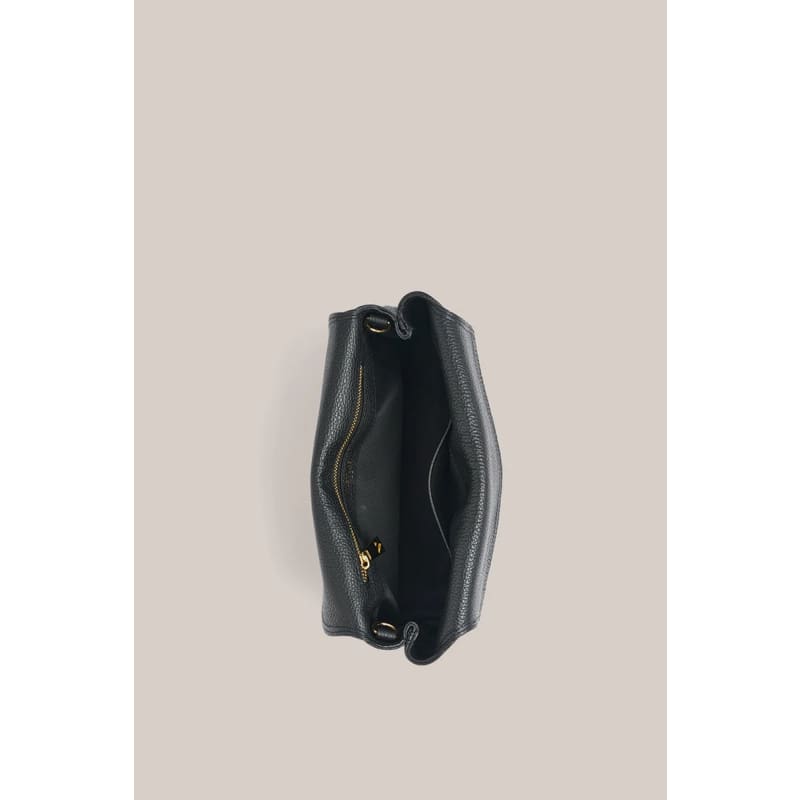 Sloane Black Leather Convertible Clutch - Accessories
