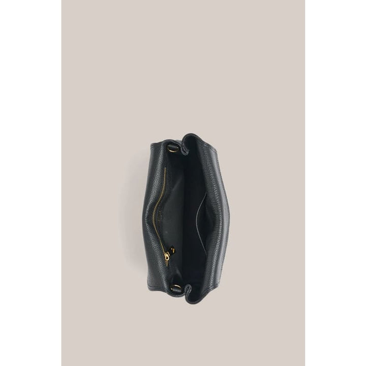 Sloane Black Leather Convertible Clutch - Accessories