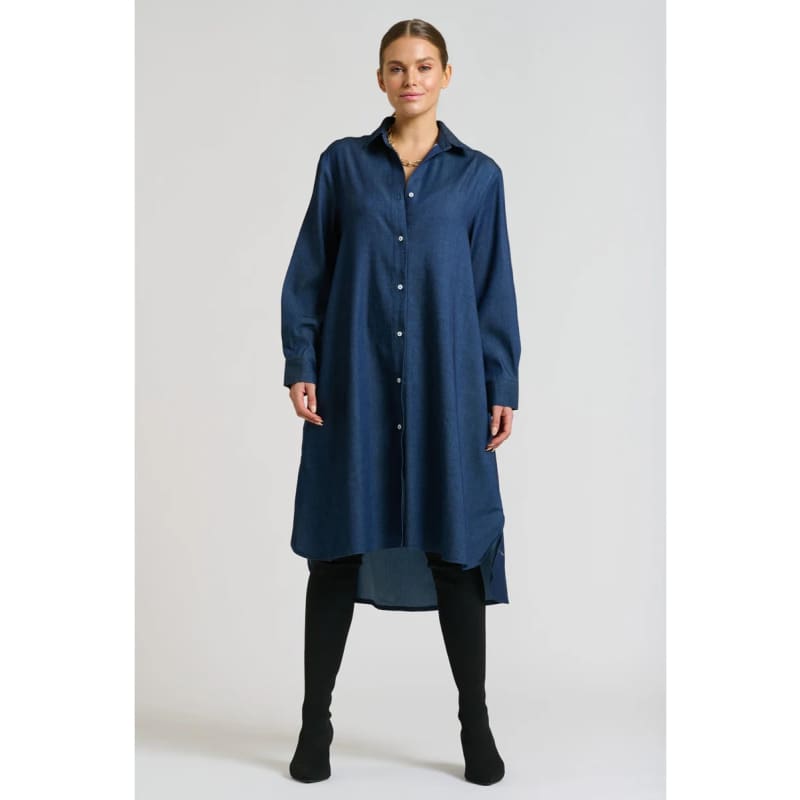 The Betsy Dress | Denim - Dress