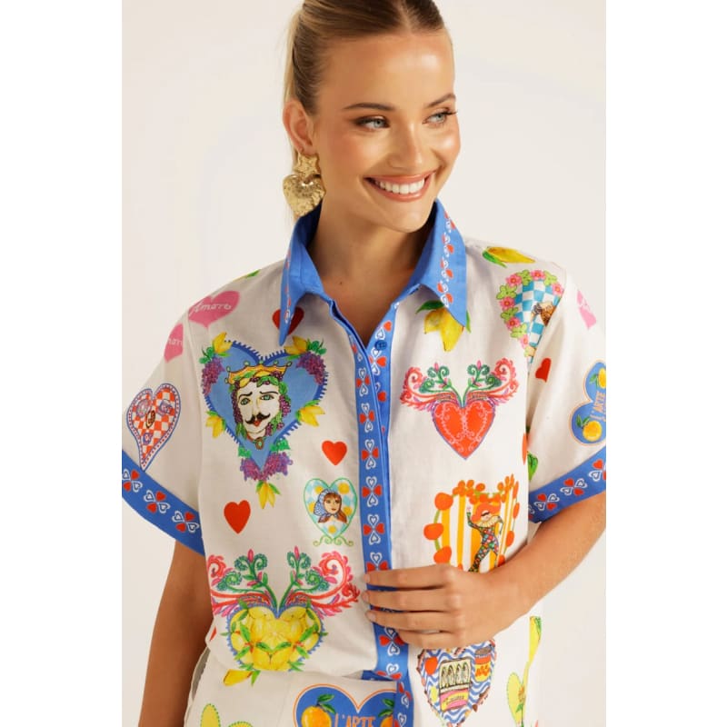 The Giovanna Shirt Tops