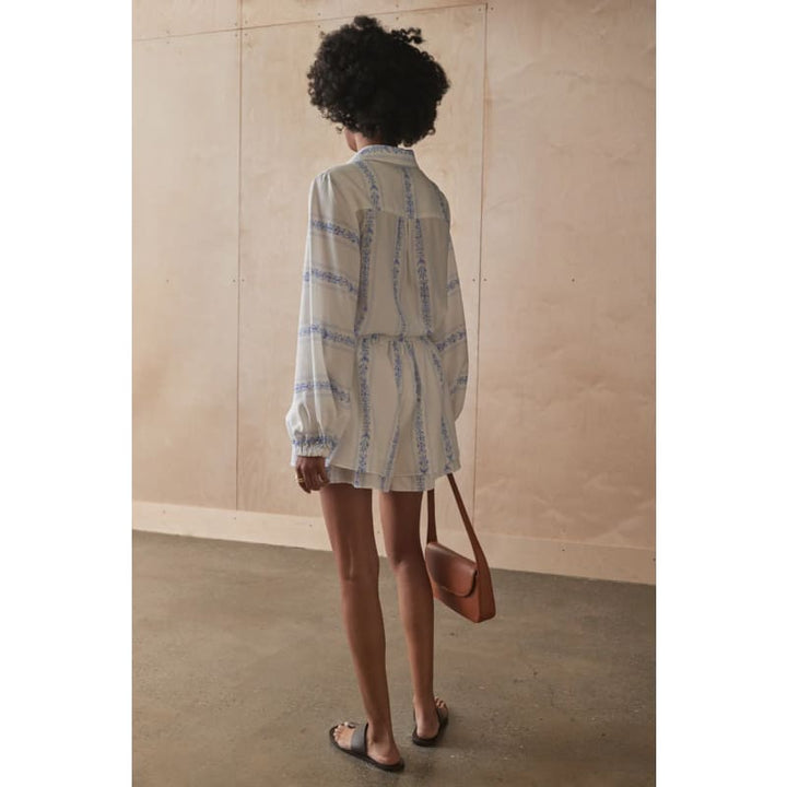 The Tia Short | Clio Stripe - Bottoms