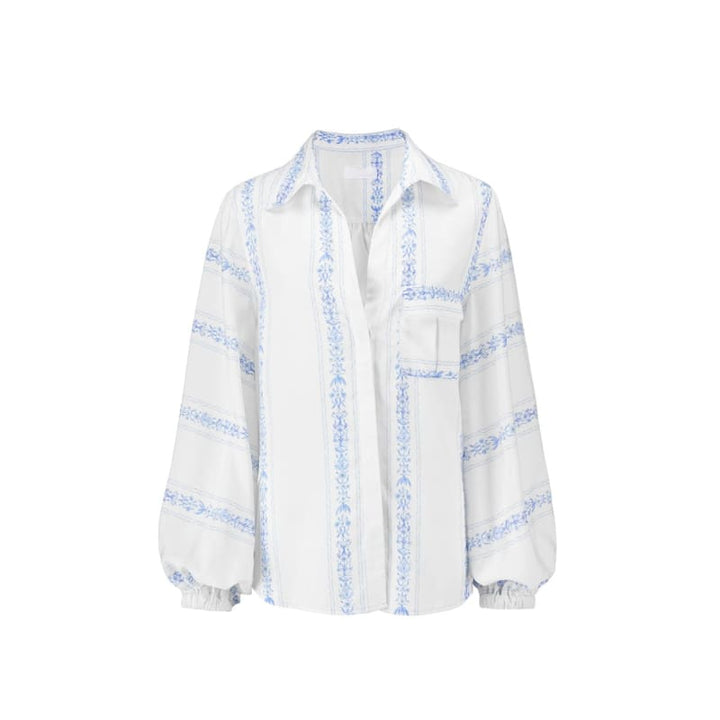 The Valeria Shirt | Clio Stripe - Tops