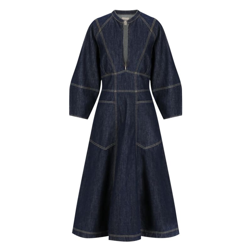 Tyler Denim Dress | Indigo - Dress