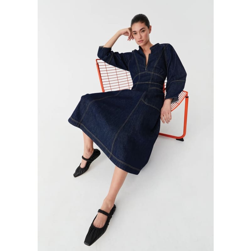 Tyler Denim Dress | Indigo - Dress
