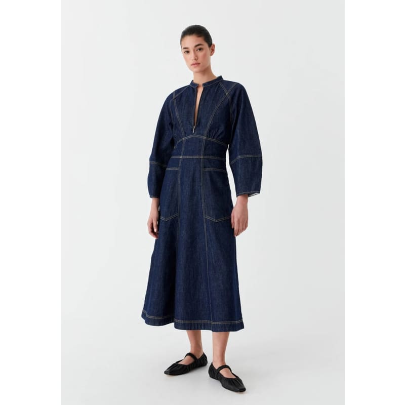 Tyler Denim Dress | Indigo - Dress