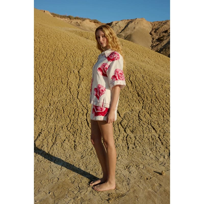 Ula Mini Skirt | Antique Rose - Bottoms