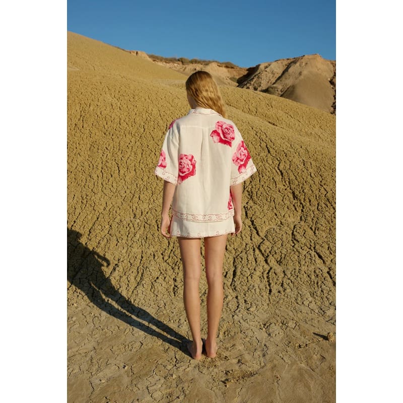 Ula Mini Skirt | Antique Rose - Bottoms