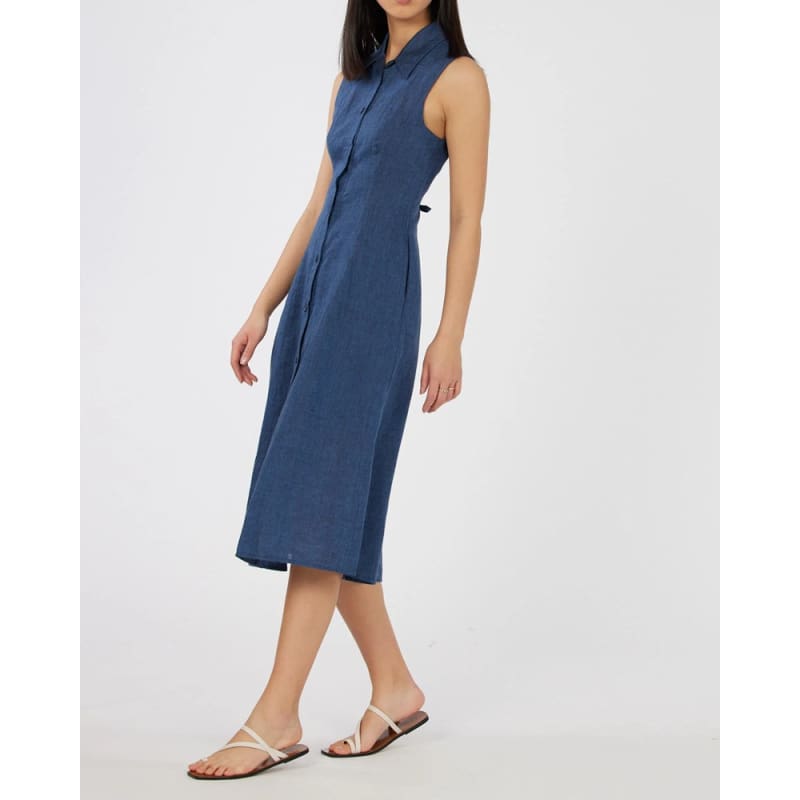 Vento Linen Dress | Ocean - Dress