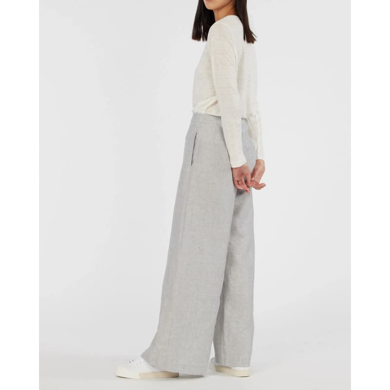 Vento Linen Pant | Cloud - Bottoms