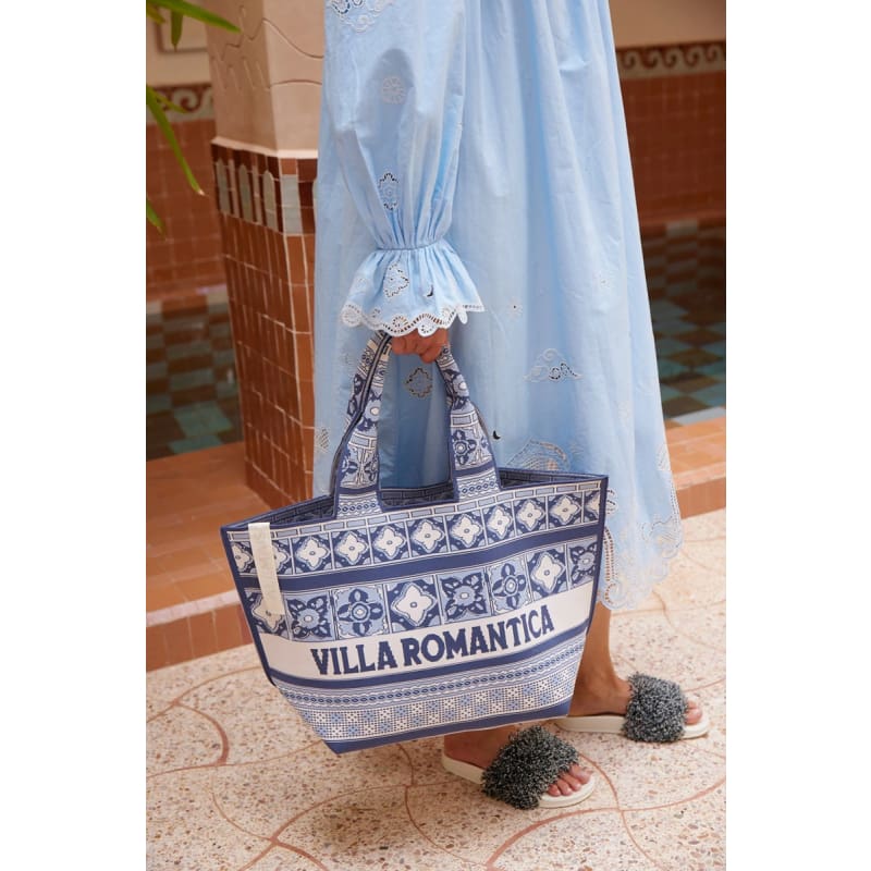 Villa Romantica Jacquard Maxi Tote - Accessories