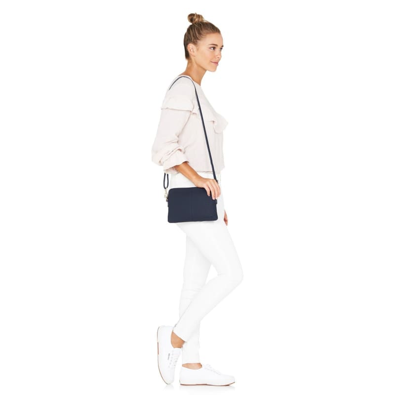 Bowery Wallet French Navy - Clutch