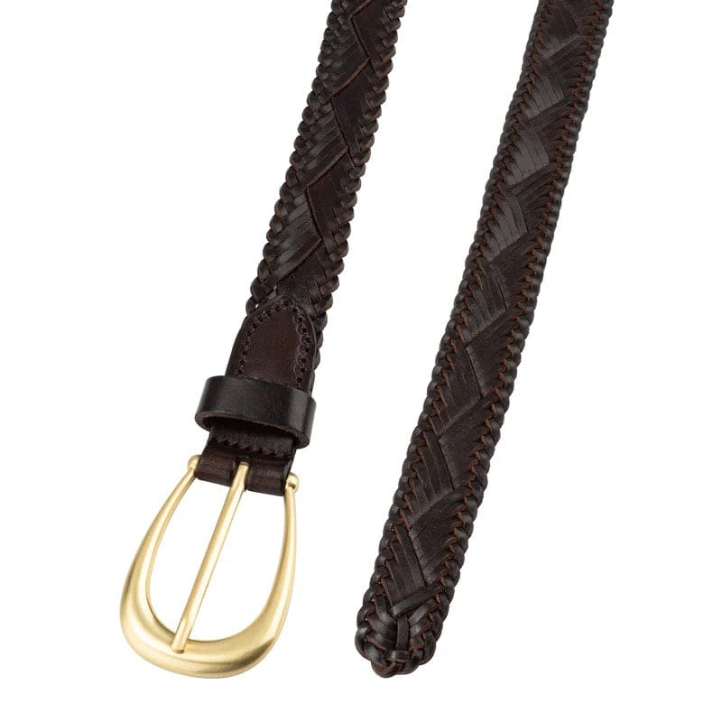 The Brindisi Woven Belt Black - Accessories
