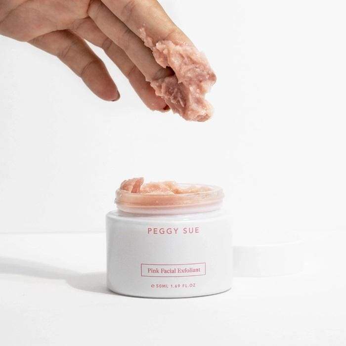 Our very own product experience - Pink Facial Exfoliant...