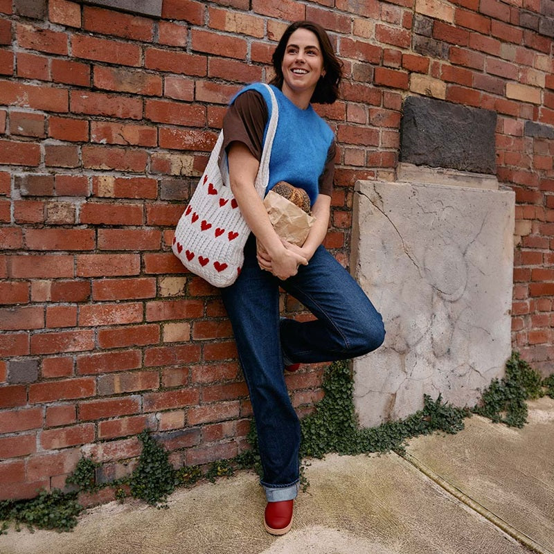 Billie Clog | Brick Red