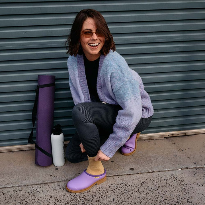 Billie Clog | Dusty Lilac