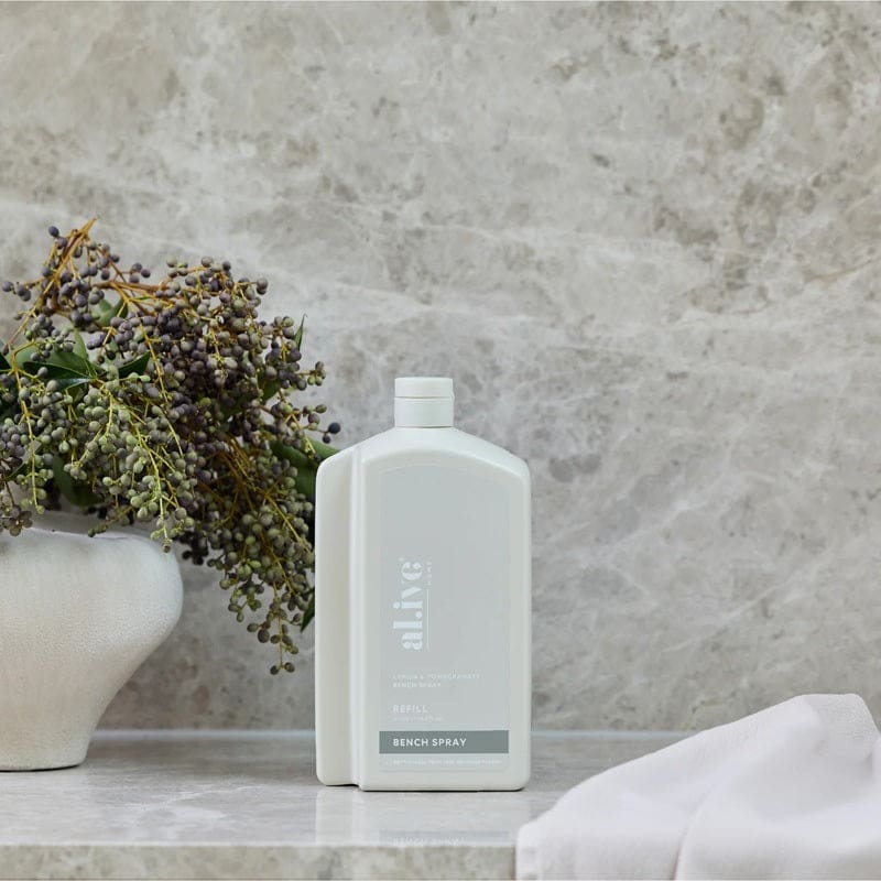 1 Litre Bench Spray Refill | Lemon & Pomegranate - General