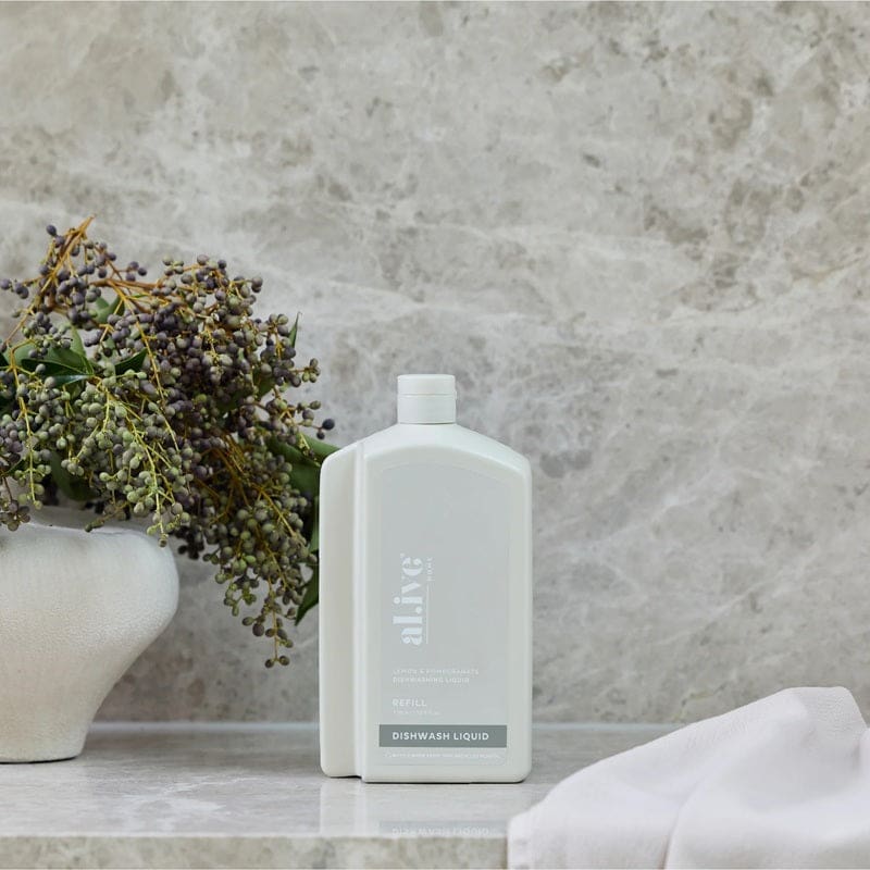 1 Litre Dishwash Refill | Lemon & Pomegranate - General