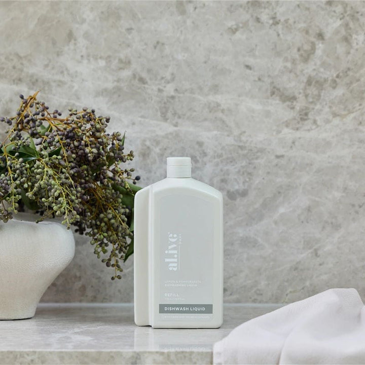 1 Litre Dishwash Refill | Lemon & Pomegranate - General