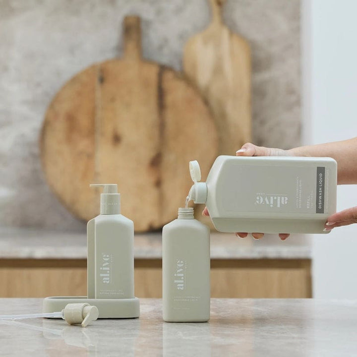 1 Litre Dishwash Refill | Lemon & Pomegranate - General
