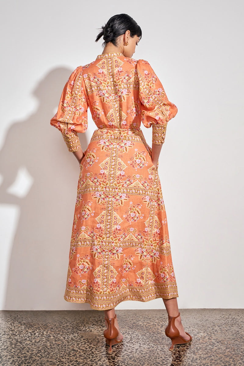 Envelop Dress | Marigold Glow