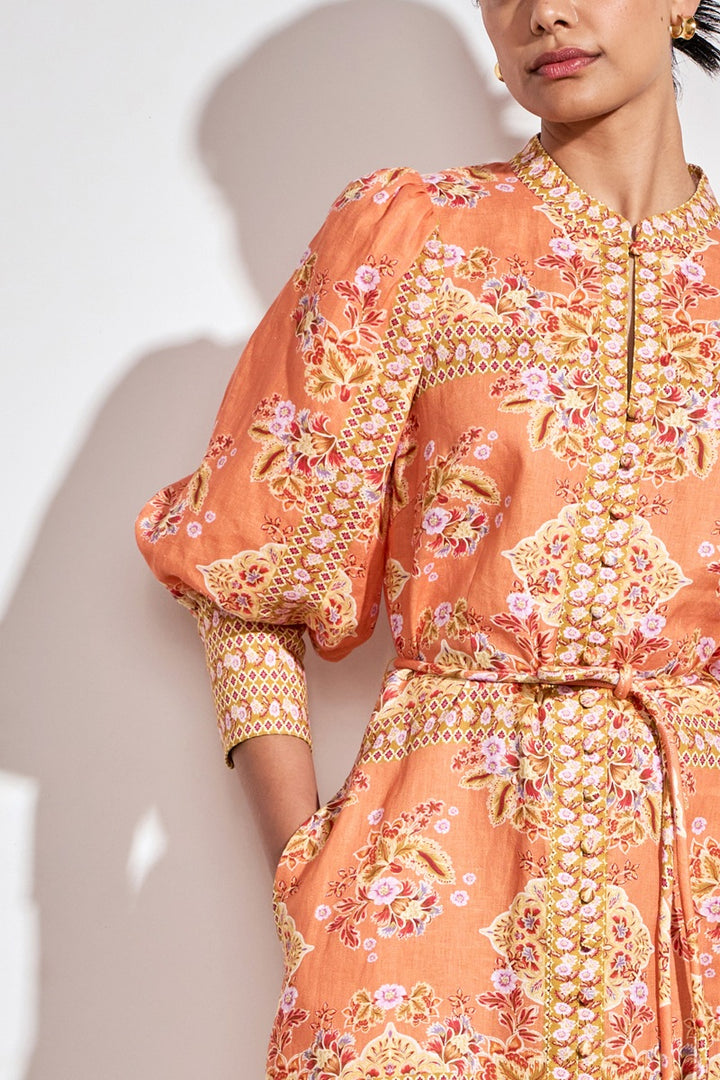Envelop Dress | Marigold Glow