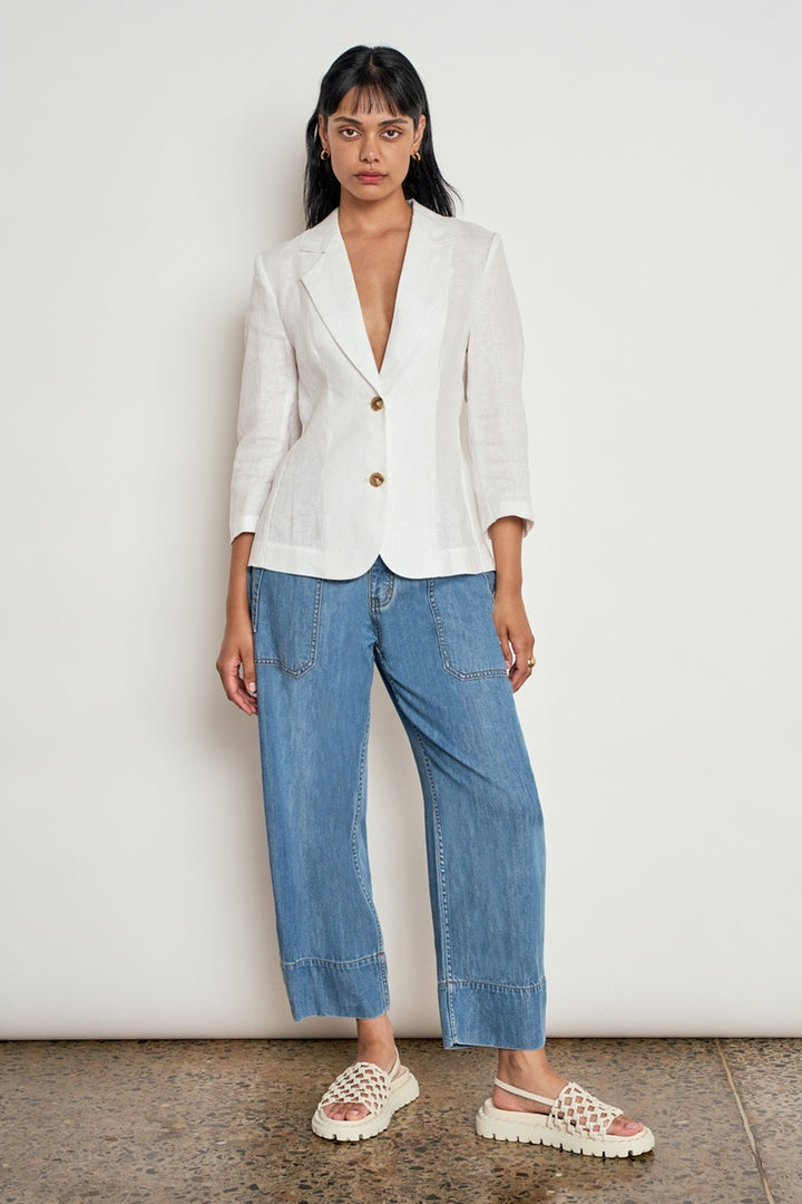 Ledger Jean | Mid Wash Denim