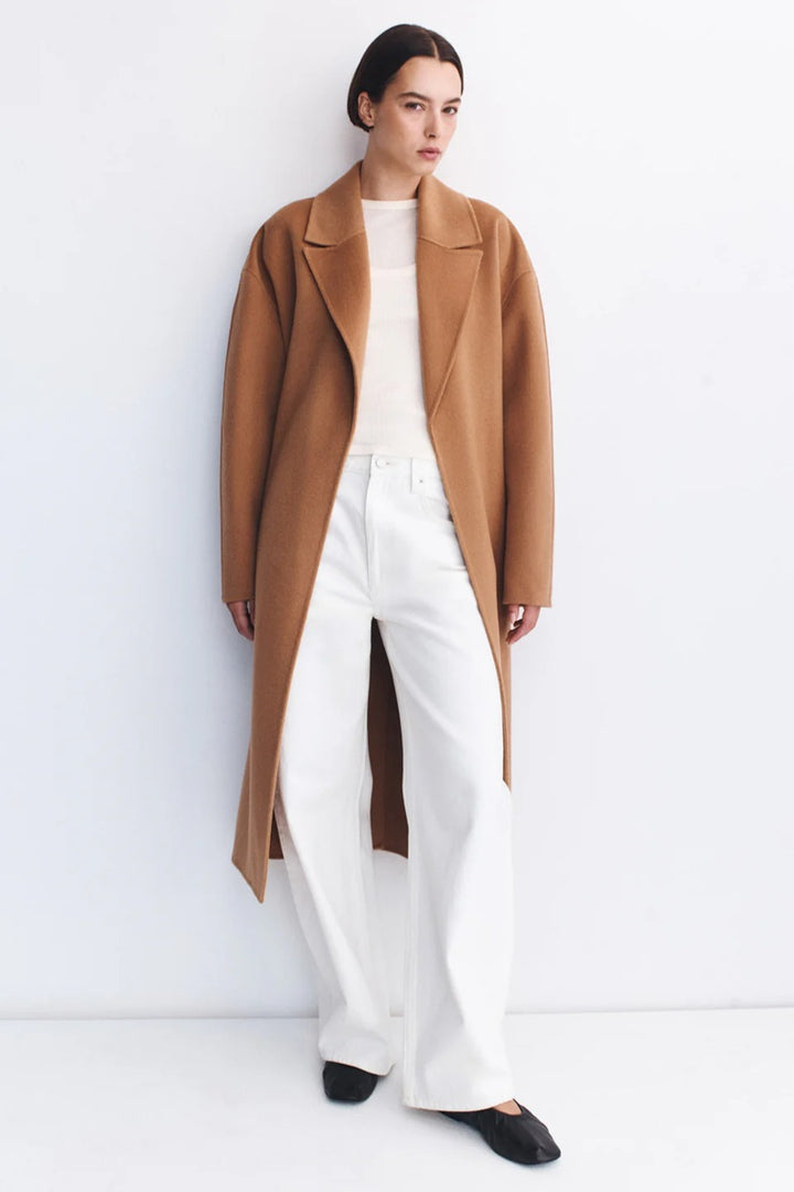Ivy Wool Coat | Camel