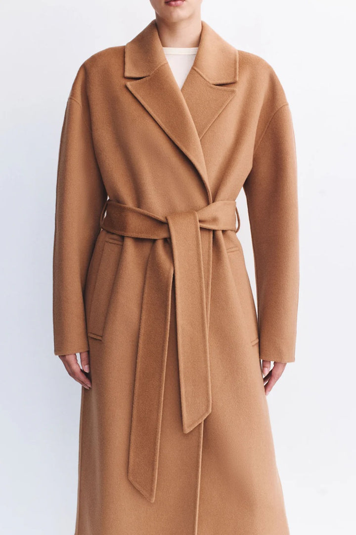 Ivy Wool Coat | Camel