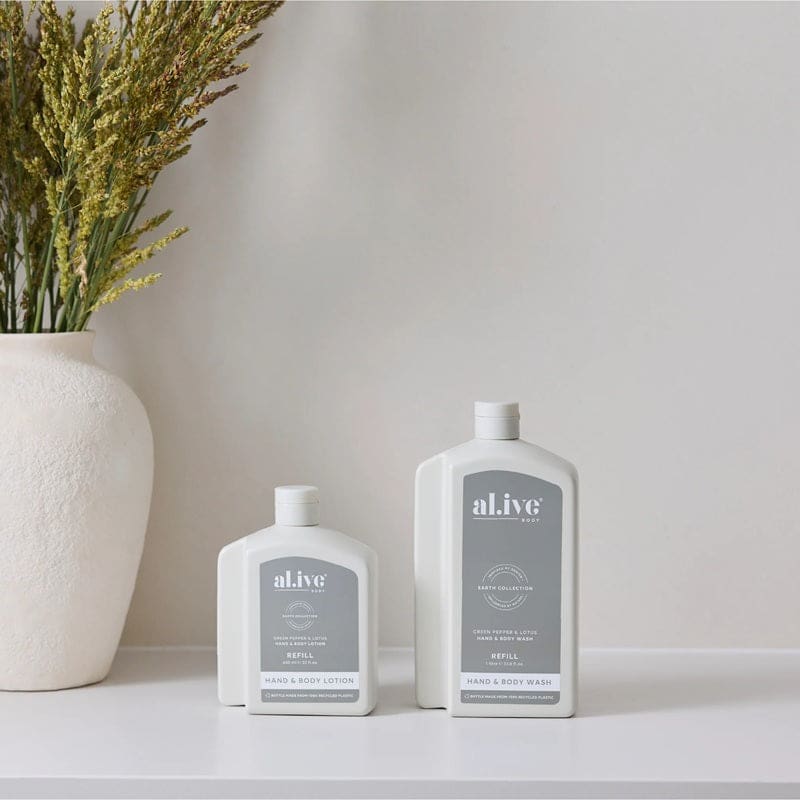 650ml Lotion Refill | Green Pepper & Lotus - General