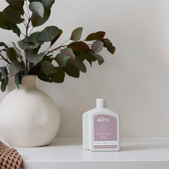 650ml Lotion Refill | Raspberry Blossom & Juniper - General