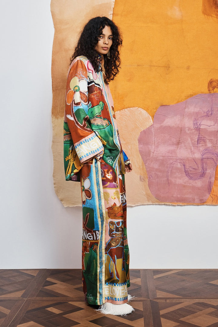 Milak Silk Pant