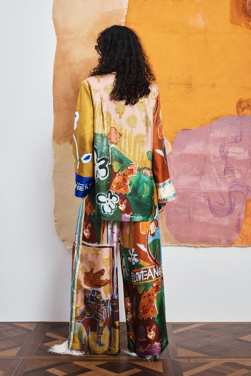 Milak Silk Pant