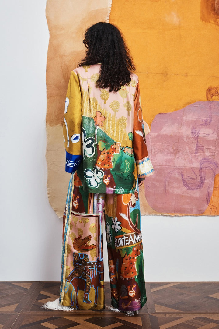 Milak Silk Pant
