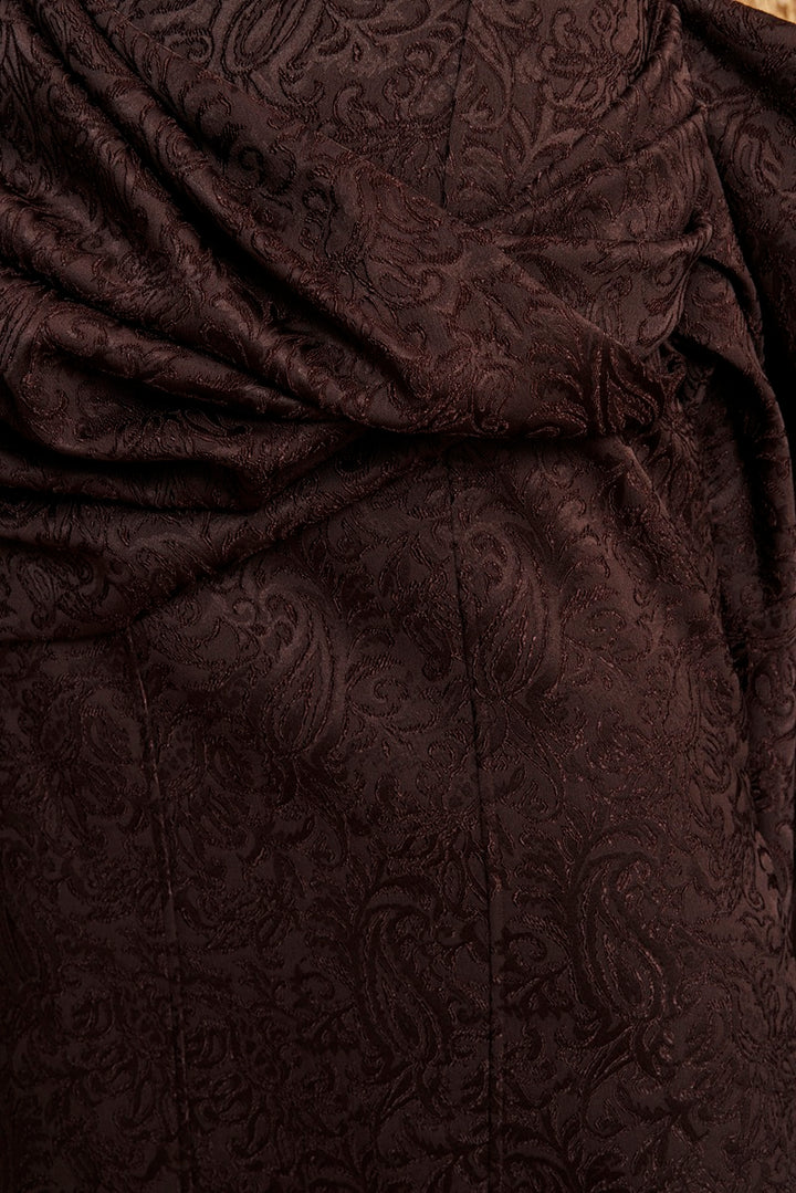 Adeline Draped Gown
