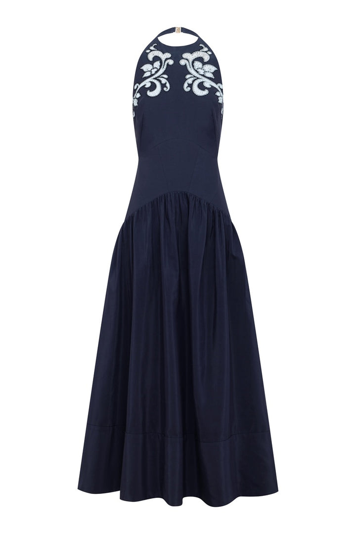 Dillon Applique Halter Gown