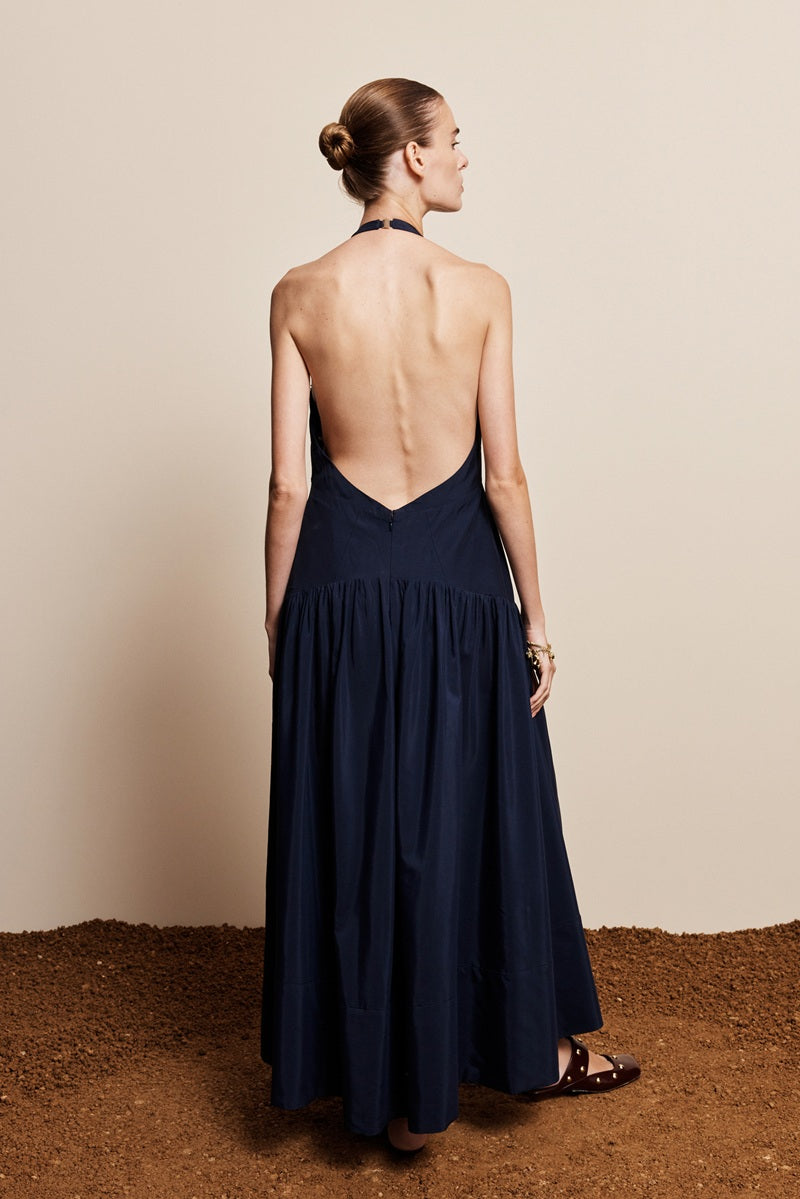Dillon Applique Halter Gown